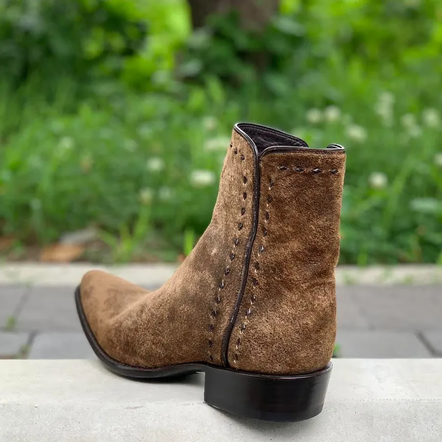 Vintage Tan Nubuck Zorro