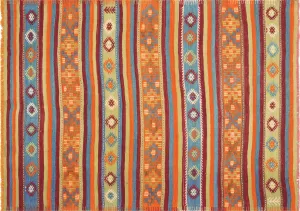 Vintage Turkish Kilim - 5'1" x 7'2"