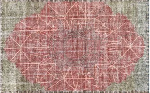 Vintage Turkish Mid-Century-Modern Rug - 6'6" x 10'3"