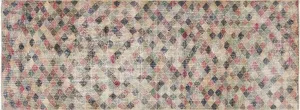 Vintage Turkish Mid-Century-Modern Runner - 3'2" x 8'8"