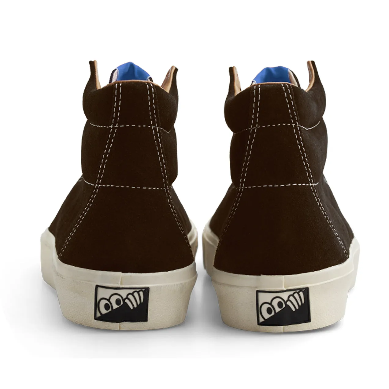 VM003 Suede Hi Choc Brown White