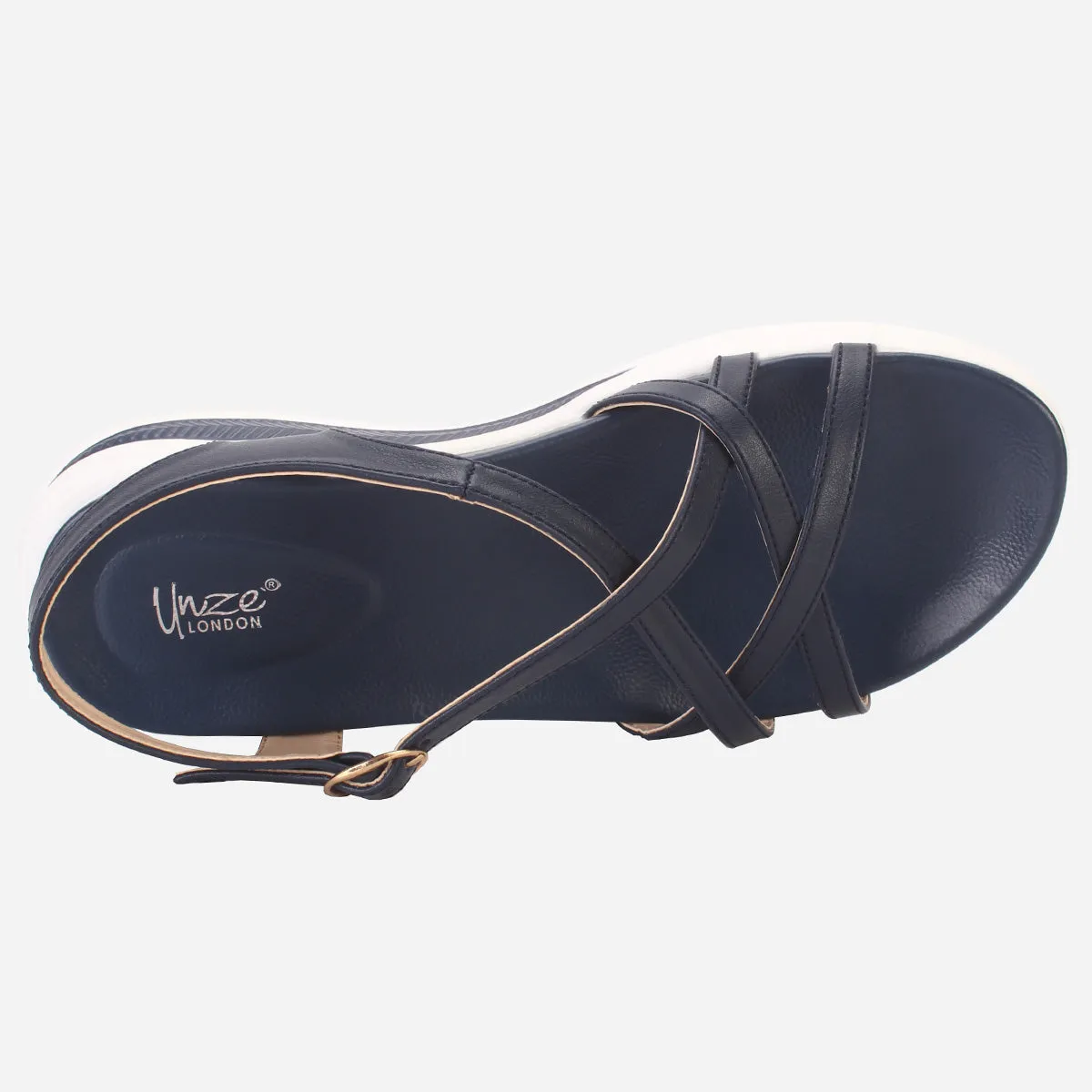 Womens "AURORA" Crisscross Straps Comfy Sandals