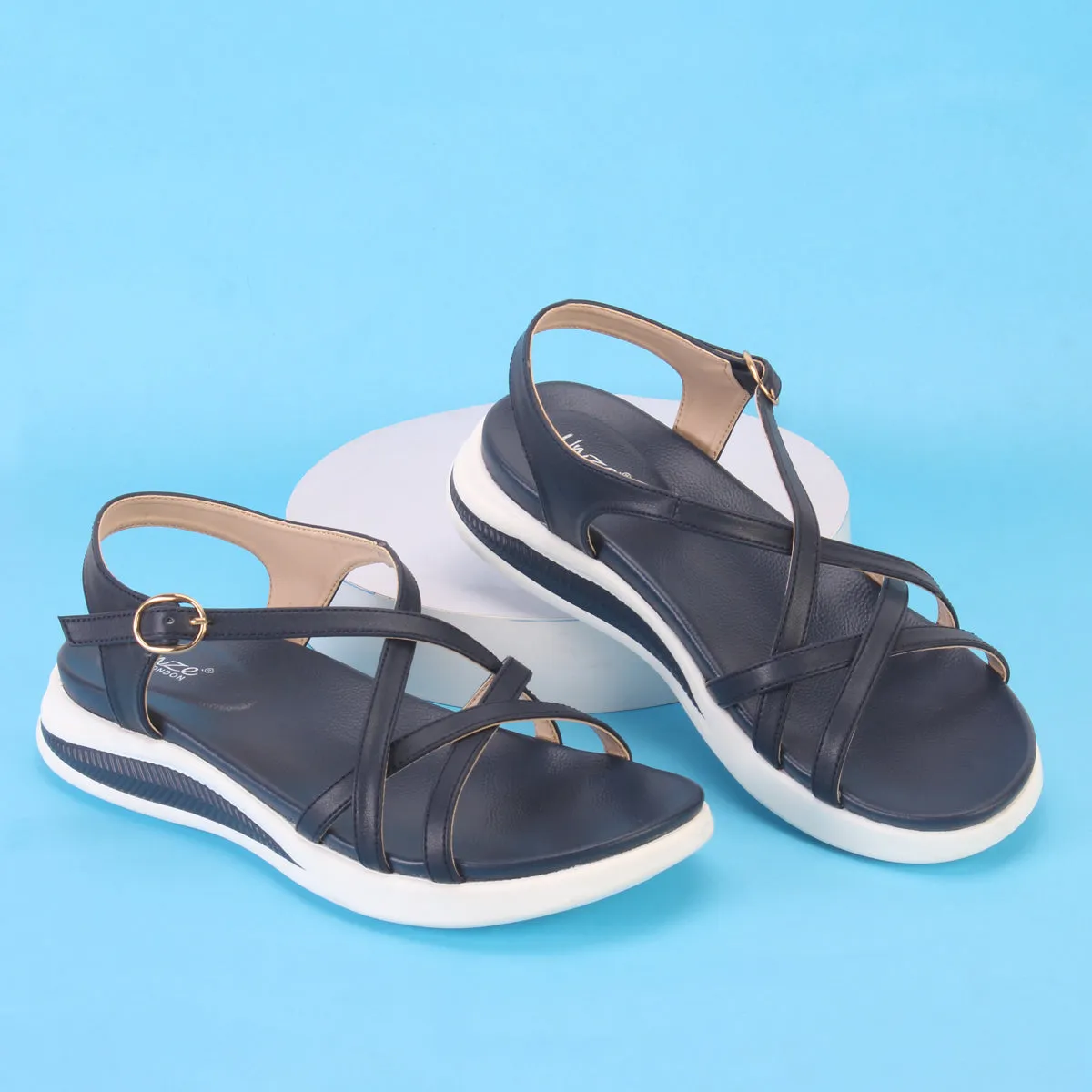 Womens "AURORA" Crisscross Straps Comfy Sandals