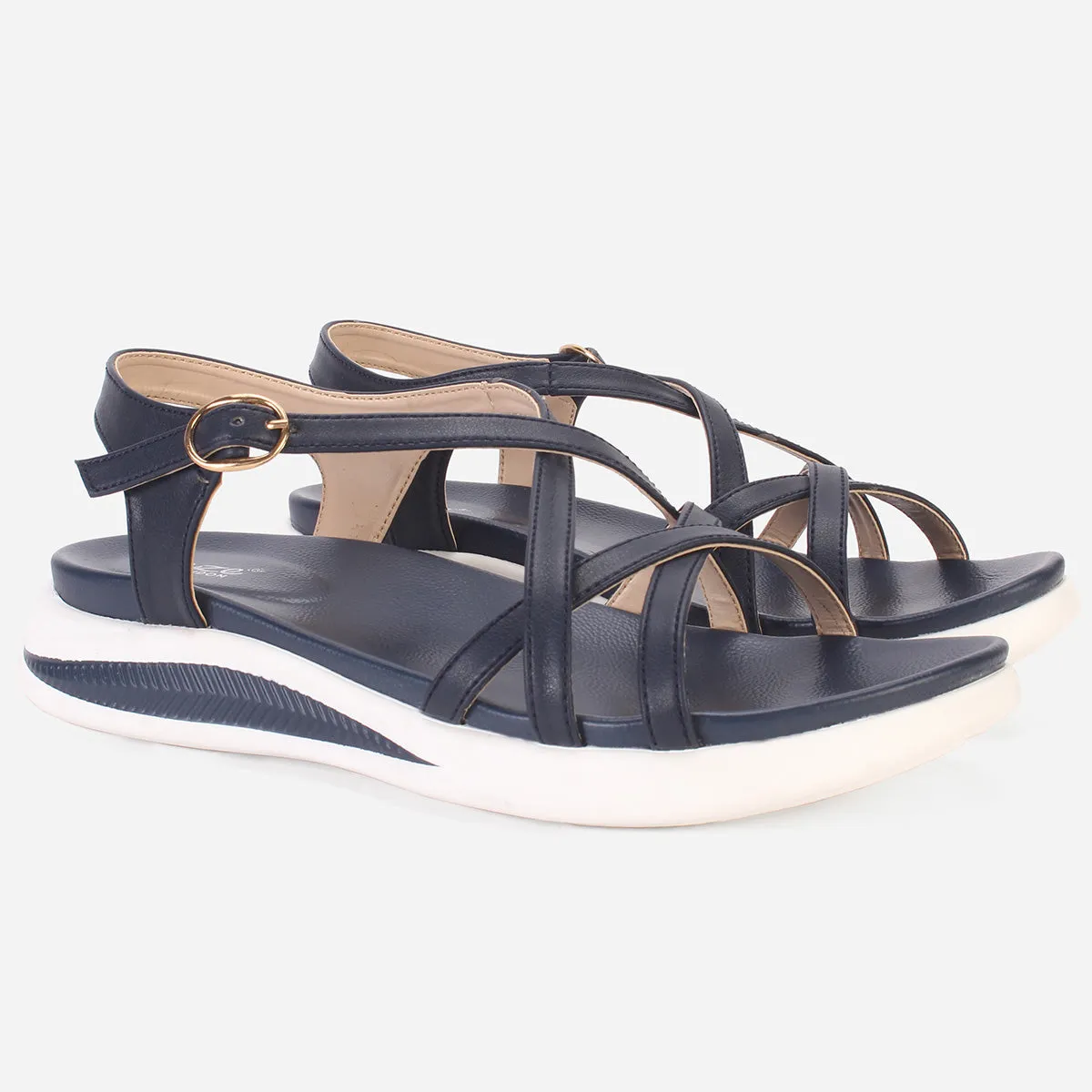 Womens "AURORA" Crisscross Straps Comfy Sandals