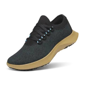 Women's Wool Dasher Mizzles - Natural Black/Chasm Teal (Stony Beige Sole)