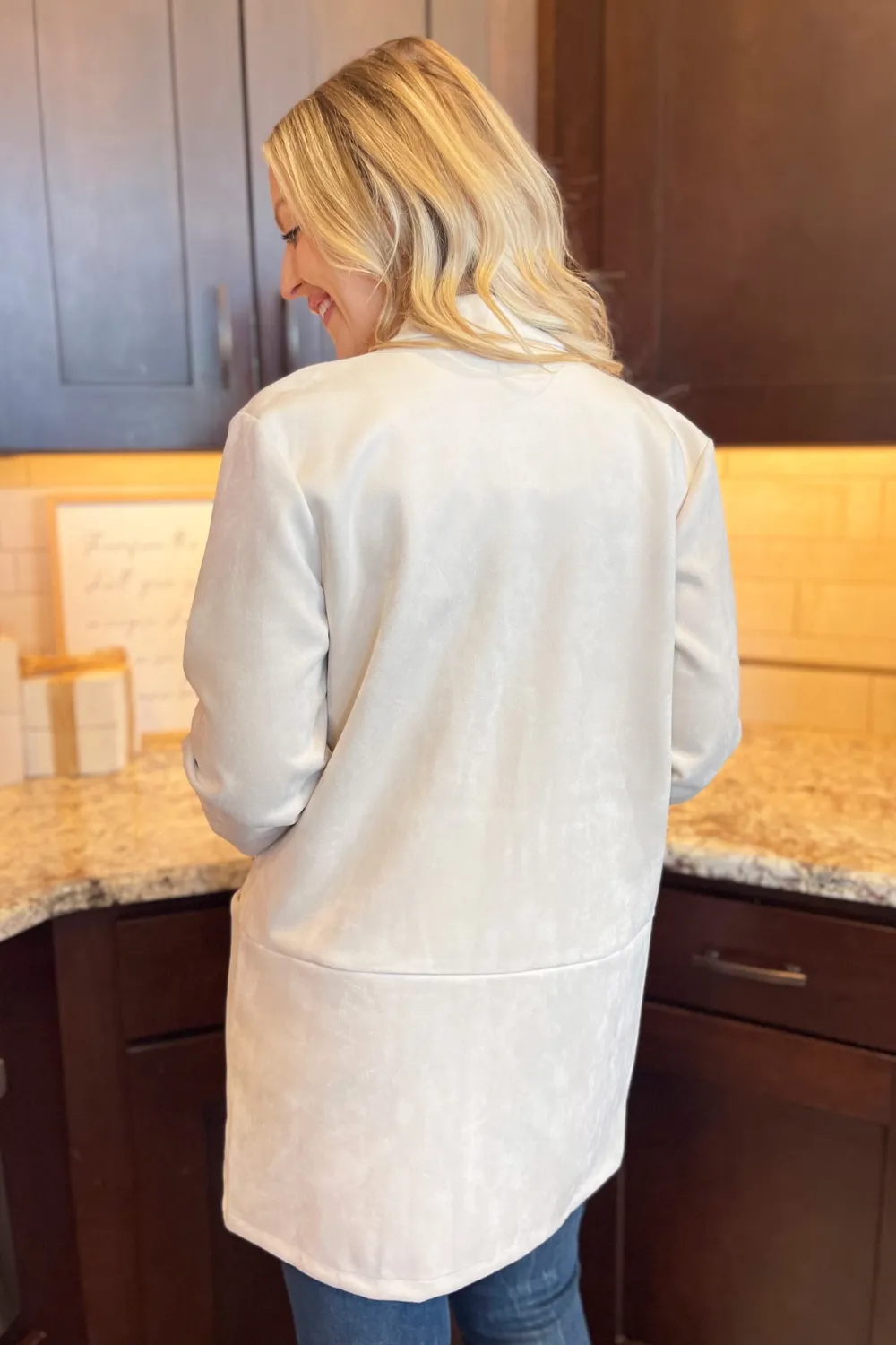 Work Day Suede Jacket
