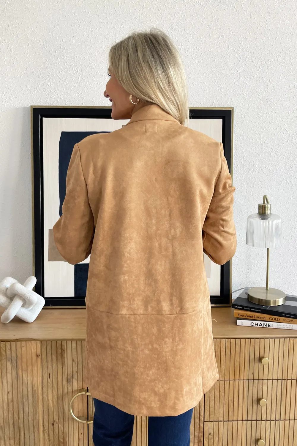 Work Day Suede Jacket