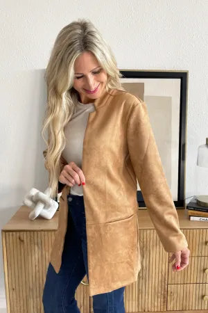 Work Day Suede Jacket