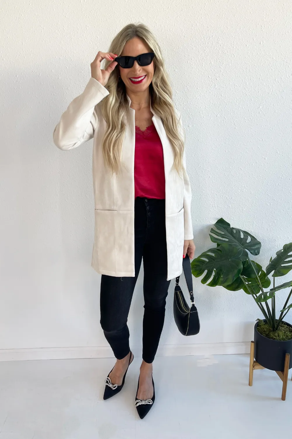 Work Day Suede Jacket