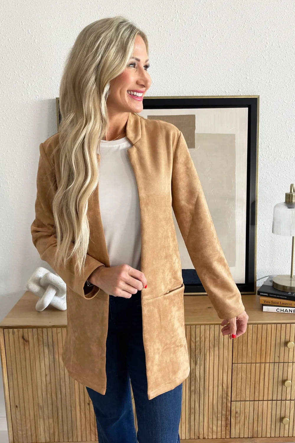 Work Day Suede Jacket