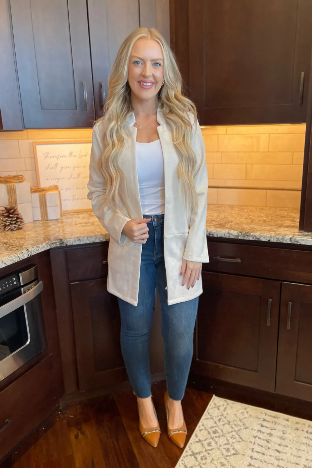 Work Day Suede Jacket