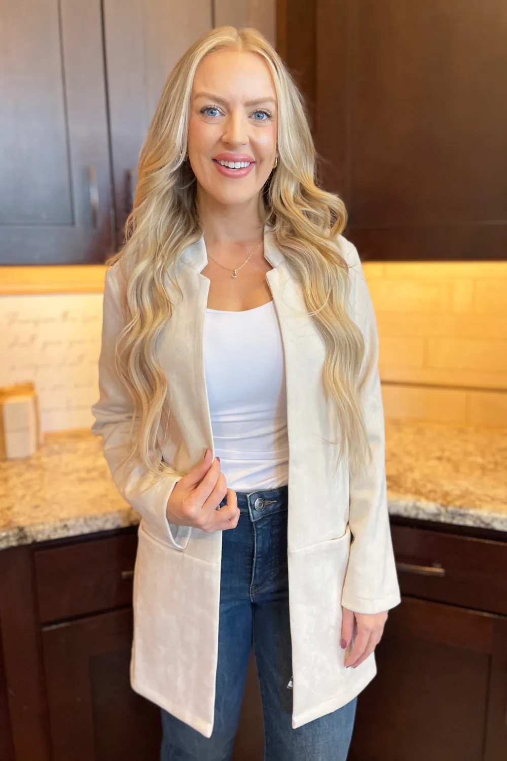 Work Day Suede Jacket