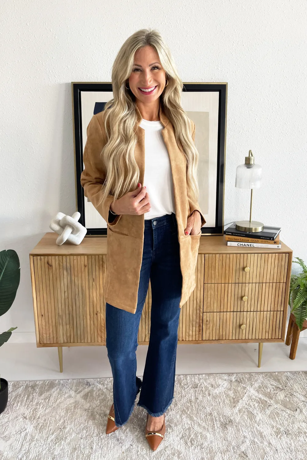 Work Day Suede Jacket