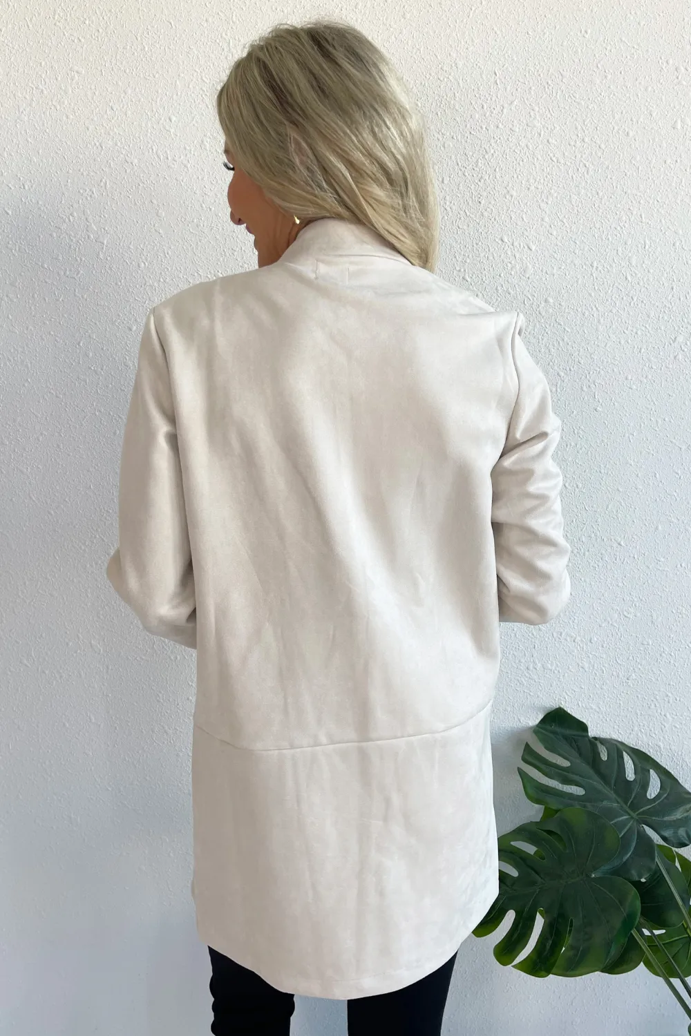 Work Day Suede Jacket